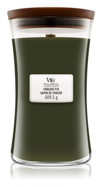 Ароматична свічка з ароматом свіжозрізаної ялини Woodwick Large Frasier Fir 609 г Ароматична свічка з ароматом свіжозрізаної ялини Woodwick Large Frasier Fir 609 г